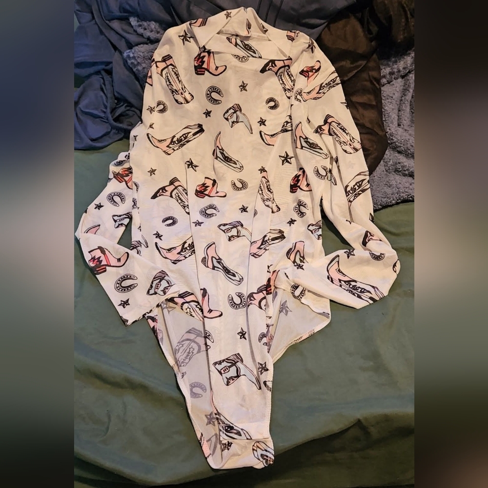 Western bodysuit